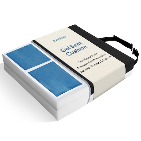 Proheal Gel Infused Foam Wheelchair Cushion  -20" x 18" PH-74014-GEL-20X18X3